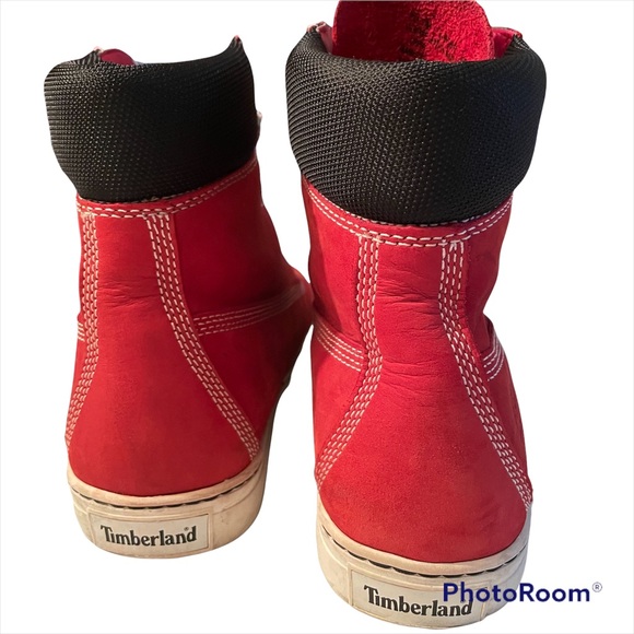 Red Timberland Earthkeepers Boot - Picture 5 of 10